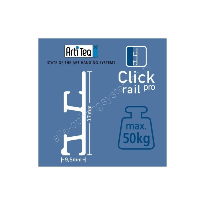 Artiteq Click Rail Pro Eindkap
