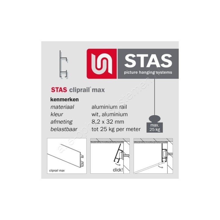STAS Cliprail Max Combicap