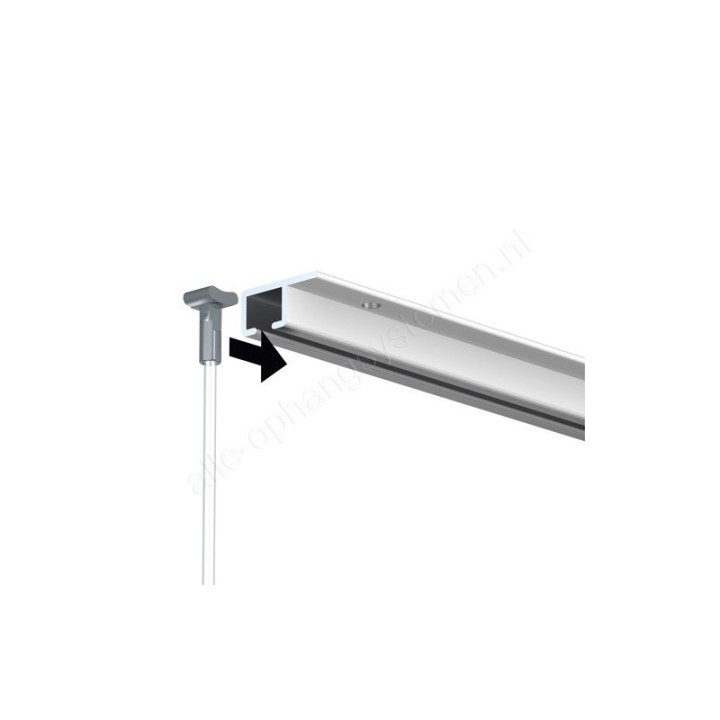 Artiteq 2,0mm Steel Wire with Solid Slider - 20kg