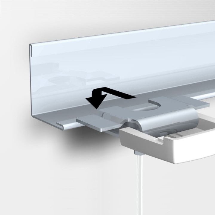 Newly H400 Plafondklem met draad en mini haak