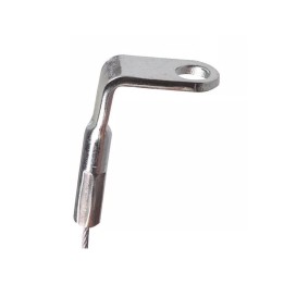 GeckoTeq Steel cable with a 90° mounting eye