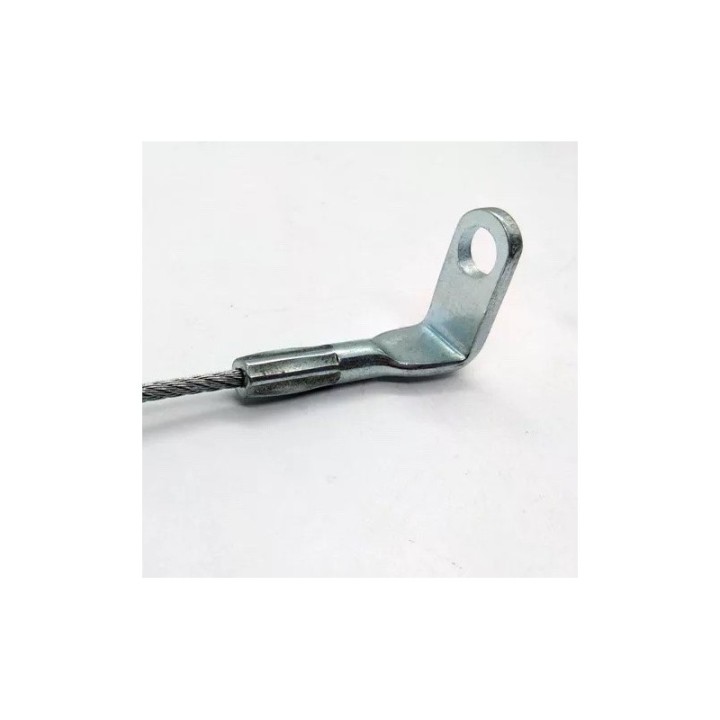 GeckoTeq Steel cable with a 90° mounting eye