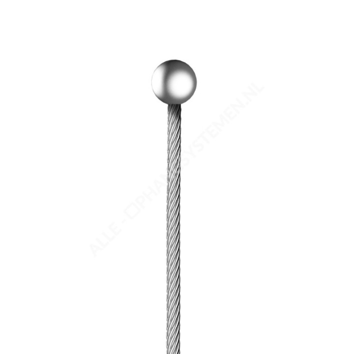 GeckoTeq Plafond clip wit metaal set incl. staaldraad