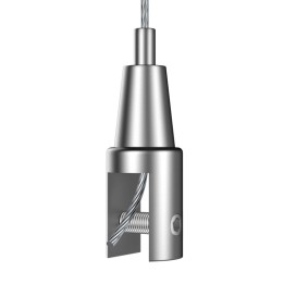 GeckoTeq Top Clamp Zelfremmende klem voor glas panelen tot 10 mm