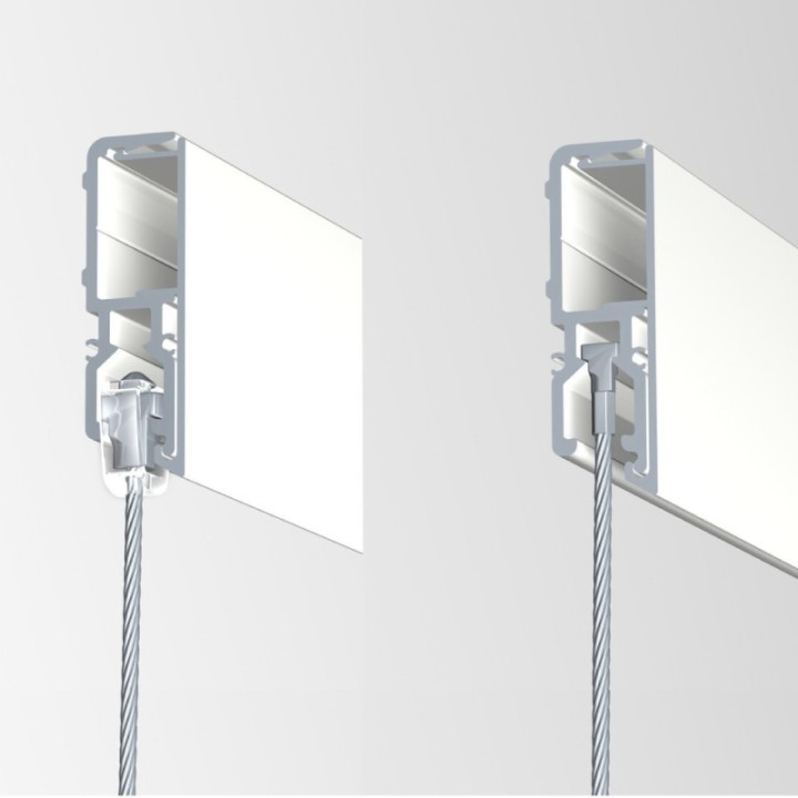 Newly R70 Museum Rail in witte primer incl. Afdekprofiel – 70 kg