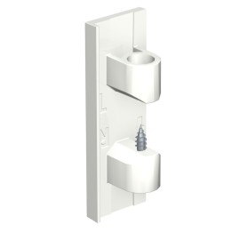 Newly R70 Museum Rail End Cap in White