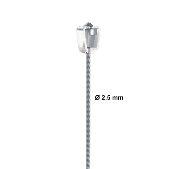 Newly R70 Museum Rail Twister Lock 2.5mm steel cable