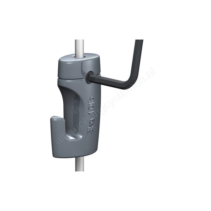 Newly H50 Haak voor 2mm stang met inbus