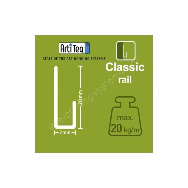 Artiteq 3mm Sliding Spring RVS - 20kg