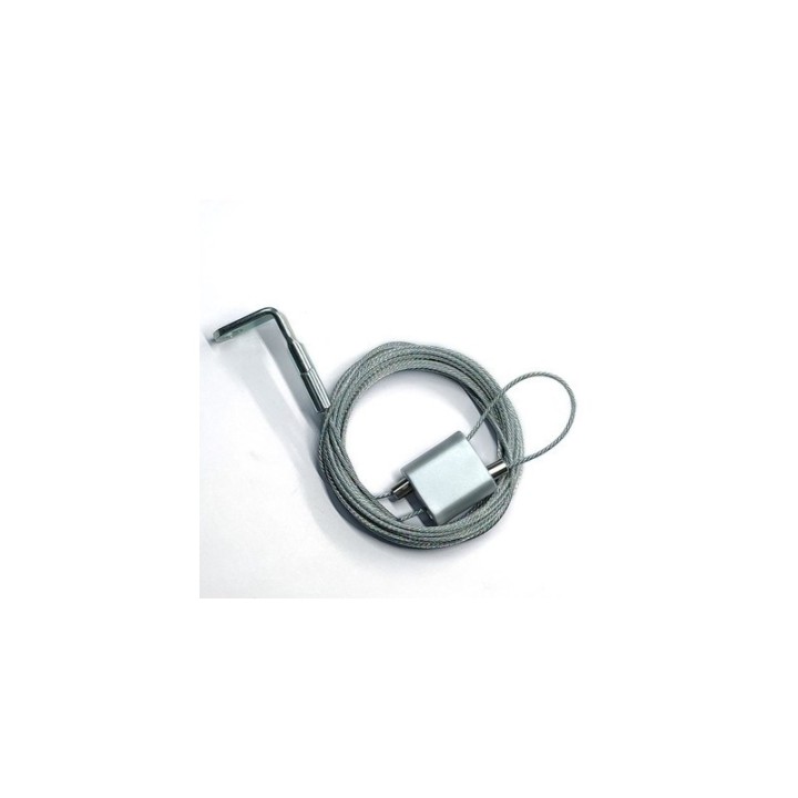GeckoTeq Steel Wire with a 90° mounting eye and Loop Hanger set