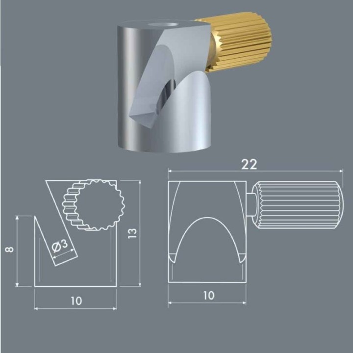 Artiteq Hanging Hook brass - 5kg