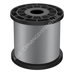 Artiteq Non-knottable steel wire - 100m