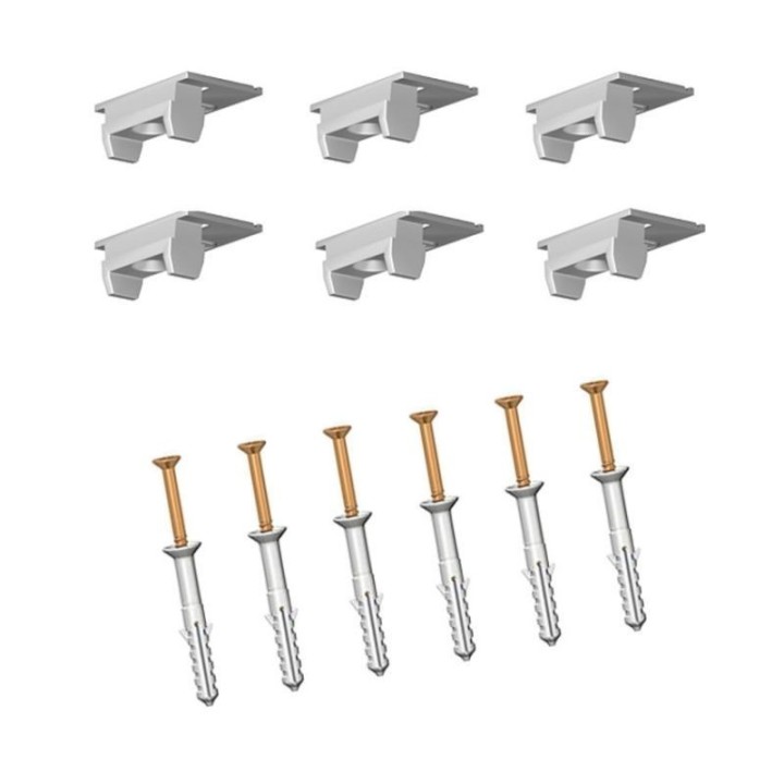 Newly R40 – the wall rail for the ceiling