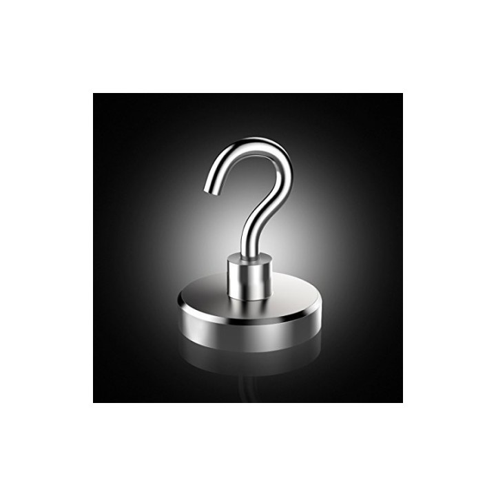 GeckoTeq Ceiling Magnet with Hook – 5kg