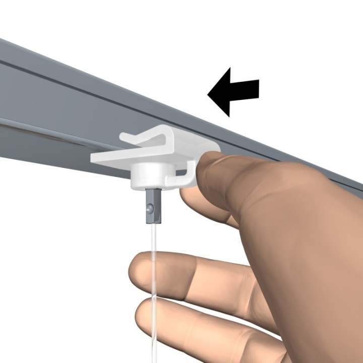Artiteq Systeemplafond Clip in 2 kleuren - per stuk