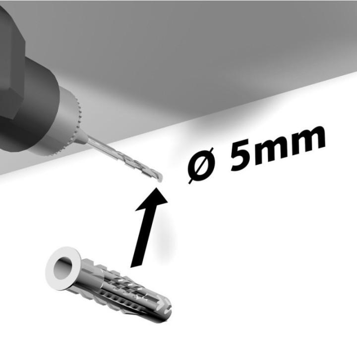 Newly R10 Rail - 200cm - plafond aansluitend