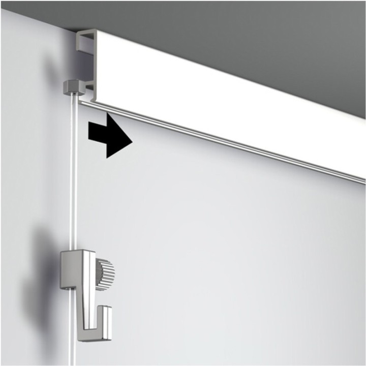 Hanging set 4 meters PRO - Artiteq quality rail