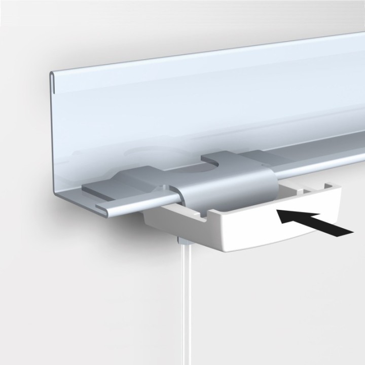 Artiteq Systeem Plafondklem met draad en mini haak