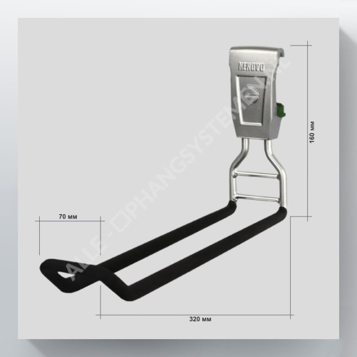 GeckoTeq Gereedschap Ophangsysteem - TrapLadder Haak GSHL891 / per stuk