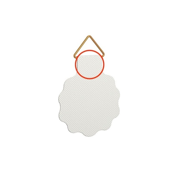 GeckoTeq Adhesive Hanger - 30mm