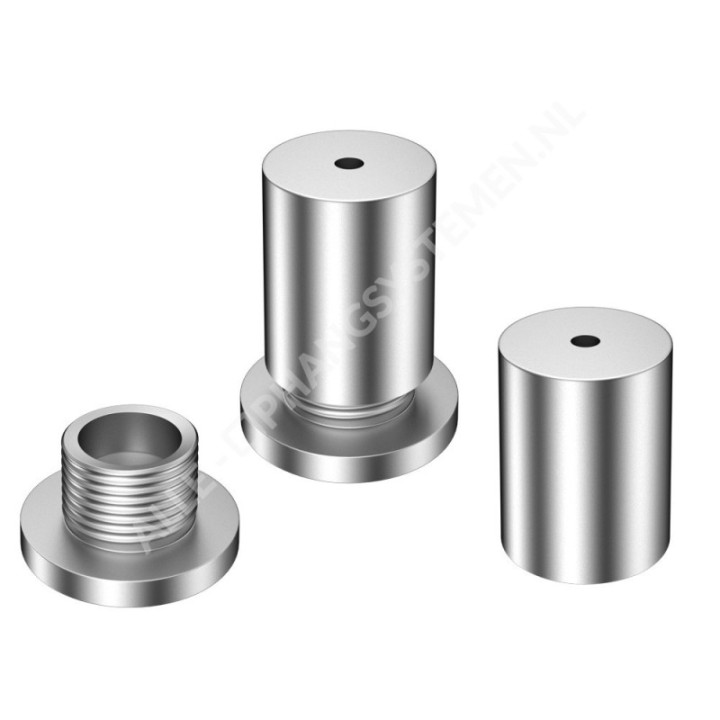 GeckoTeq Screw system ceiling Anchor for 1 wire - 25kg