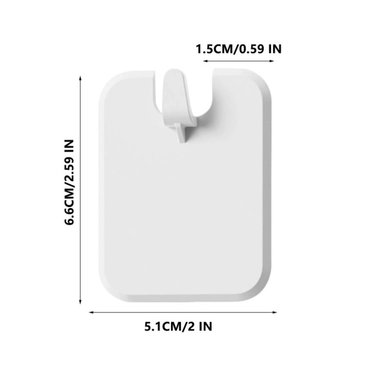 Self-adhesive wall hook – strong adhesive hook without drilling