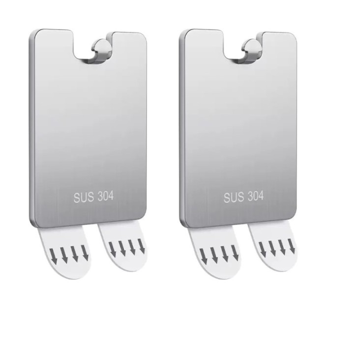 Self-adhesive stainless steel wall hook SUS 304 – strong stainless steel hanging hook without drilling