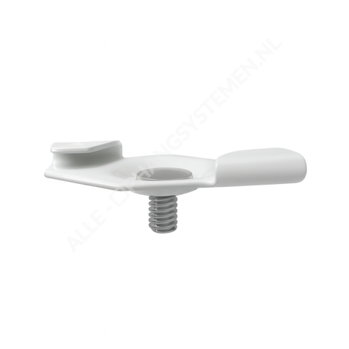 GeckoTeq metal clamp in white for suspended ceilings - 8kg
