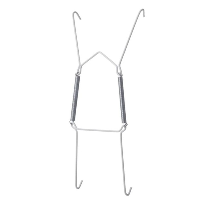 GeckoTeq Bordenhanger in wit voor borden met  maten van 9 t/m 41cm