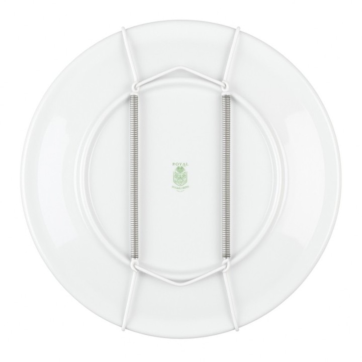 GeckoTeq Plate Hangers 5 sizes 9 to 41 cm in diameter in white