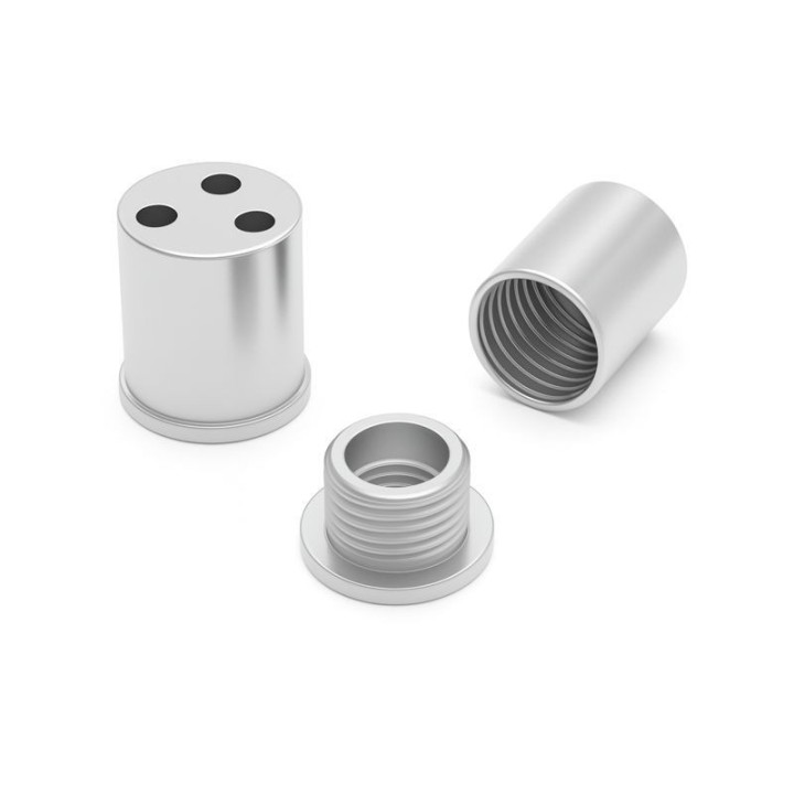 GeckoTeq Screw system ceiling Anchor for 3 wires - 15kg