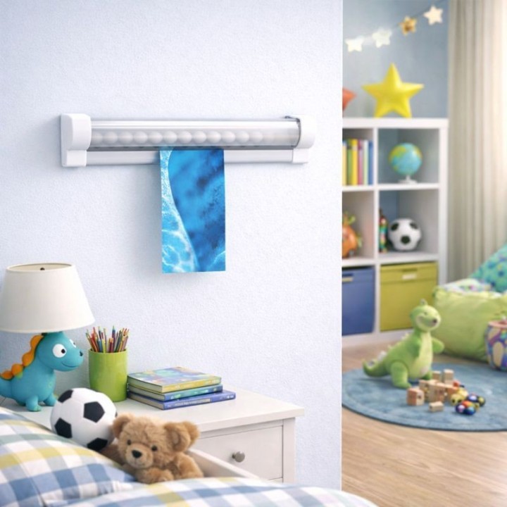 Artiteq Memo- Info- Marble Paper Rail incl. end caps and mounting materials