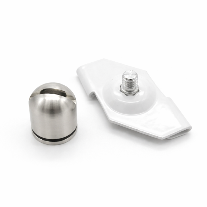 GeckoTeq Schroefbaar bol plafond anker voor 1 of 2 draden - 15kg