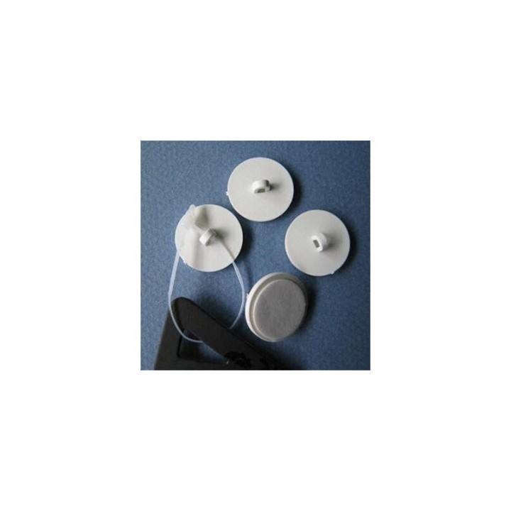 GeckoTeq zelfklevend plafond oog wit - 20mm - per stuk