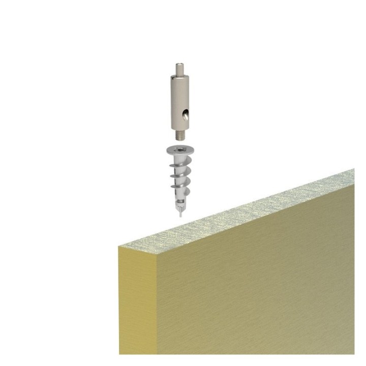 Geckoteq screw-in spiral anchor with Gripper