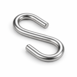 GeckoTeq S-Hook Galvanized Steel - 3mm