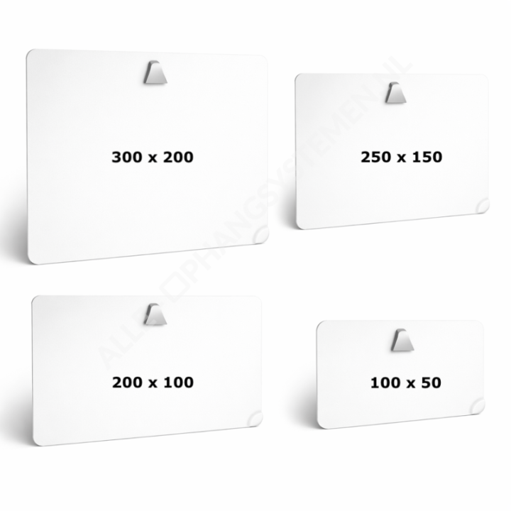 GeckoTeq Magneet Wandhaak - 4 draagvermogens & afmetingen