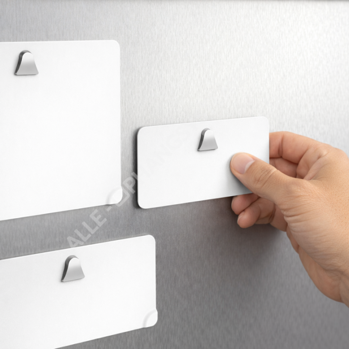 GeckoTeq Magnetic Wall Hook - 4 load capacities & dimensions
