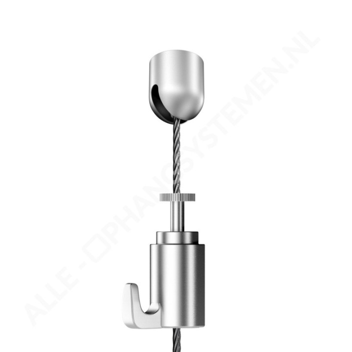 GeckoTeq Dome Hanger - voor schuine plafonds (los) - 25/30kg