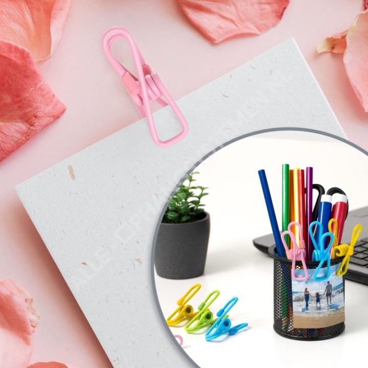 GeckoTeq Foto Clips met kleur - per 10 stuks