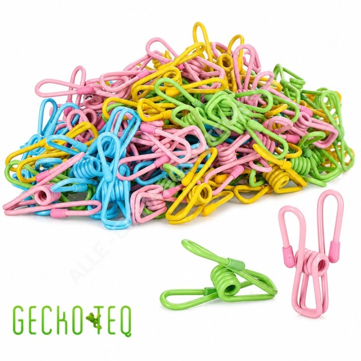 GeckoTeq Foto Clips met kleur - per 10 stuks