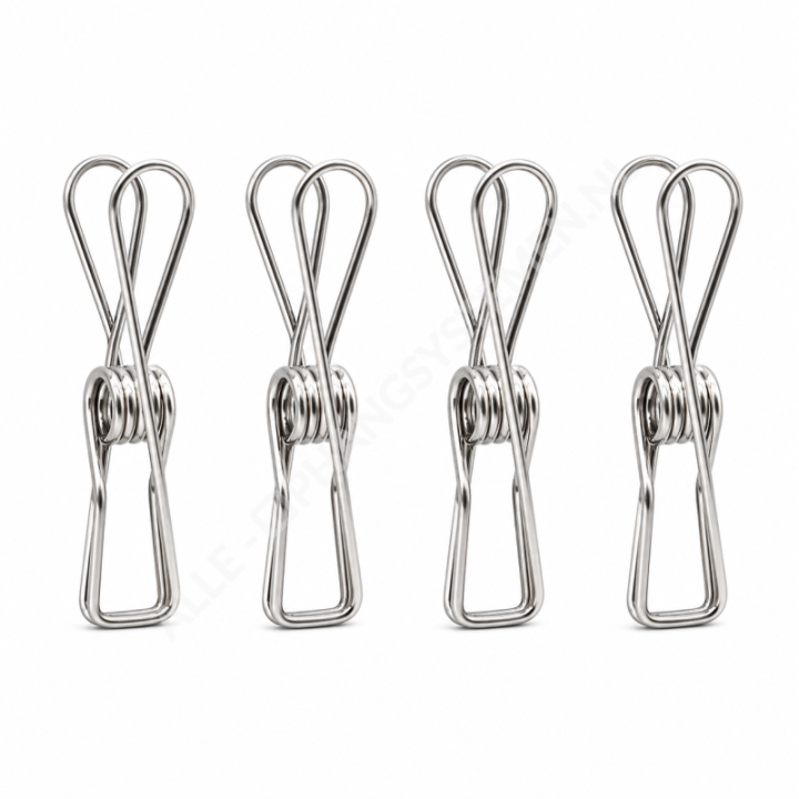 GeckoTeq RVS Stalen Foto Clips - per 10 stuks