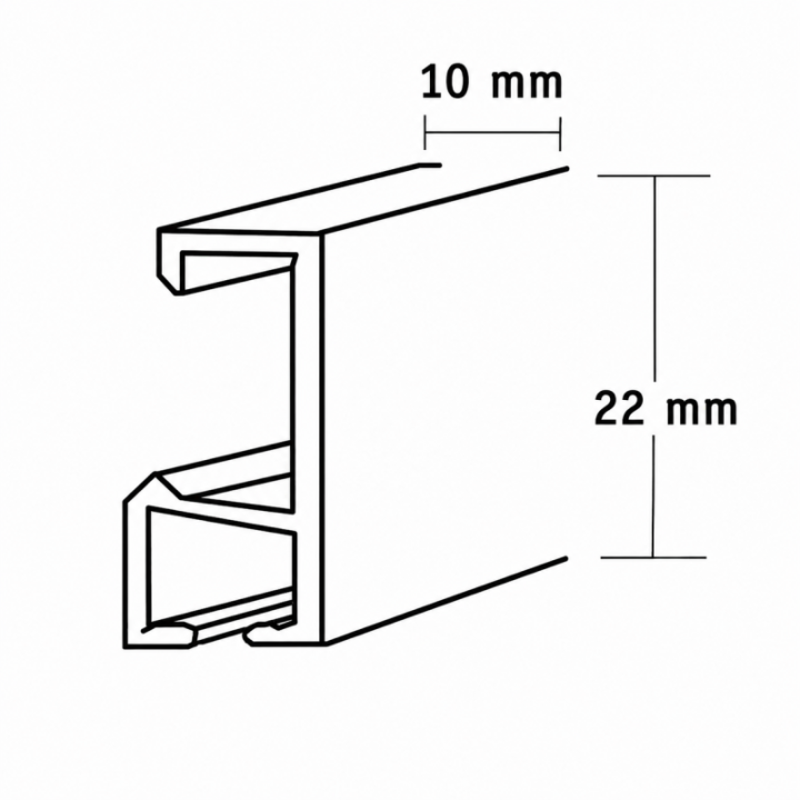 Nielsen Gallery Hanging Rail Profi | Professional Hanging System