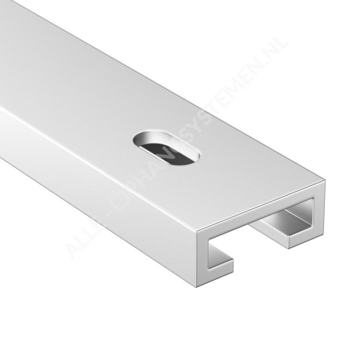 GeckoTeq Aluminium plafondrail voor akoestische panelen en baffles