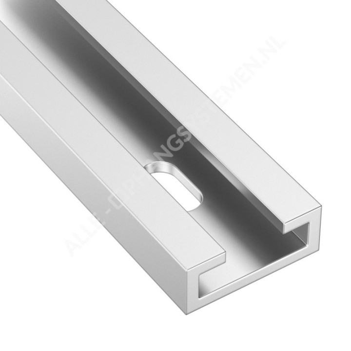 GeckoTeq Aluminium plafondrail voor akoestische panelen en baffles