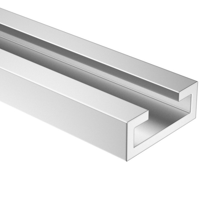 GeckoTeq Aluminium plafondrail voor akoestische panelen en baffles