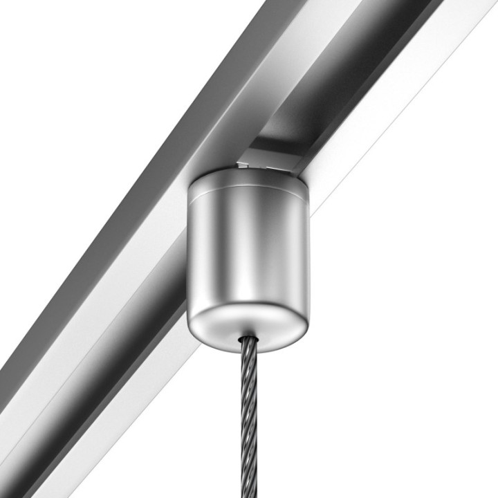 GeckoTeq Vast kabelanker voor T-sleuf Plafond Rail – 20kg