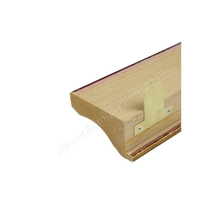 GeckoTeq Fixing Plate brass - 35mm