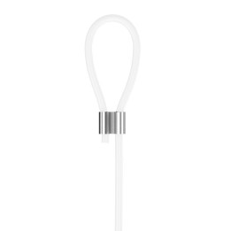 GeckoTeq 2,0mm Perlon Wire with Loop Glass Clear