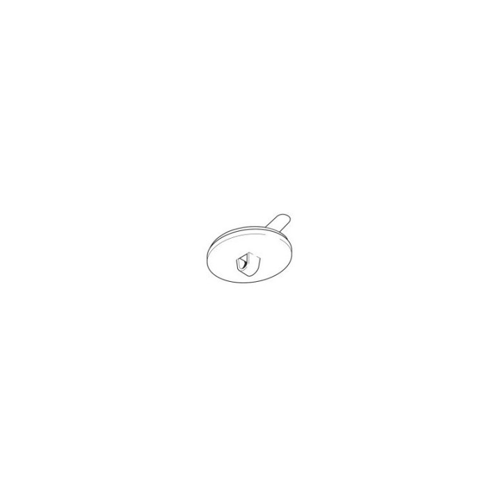 GeckoTeq Adhesive Ceiling Eye white - 20mm - per one